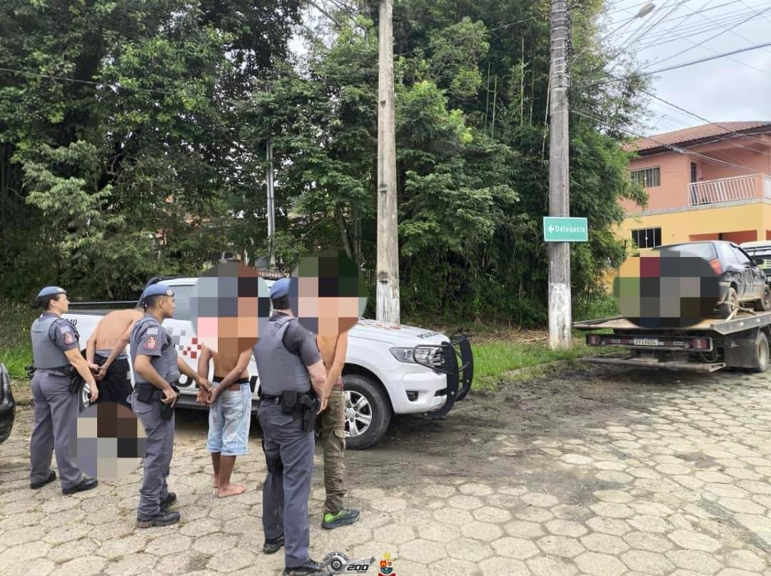 Polícia Militar prende dois homens por furto qualificado e violação de domicílio em Apiaí