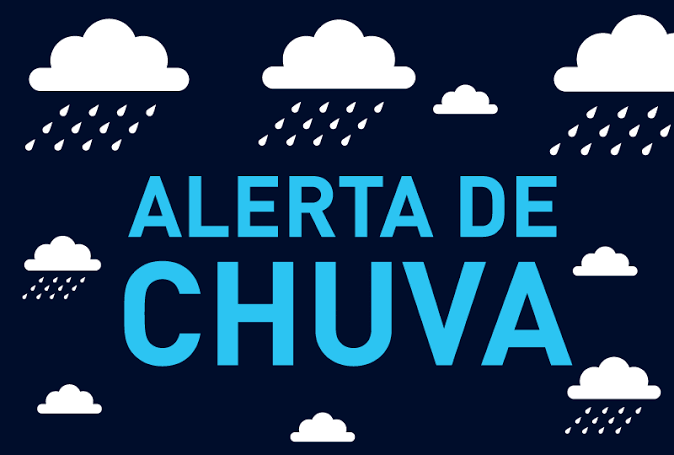 Alerta de chuvas intensas!