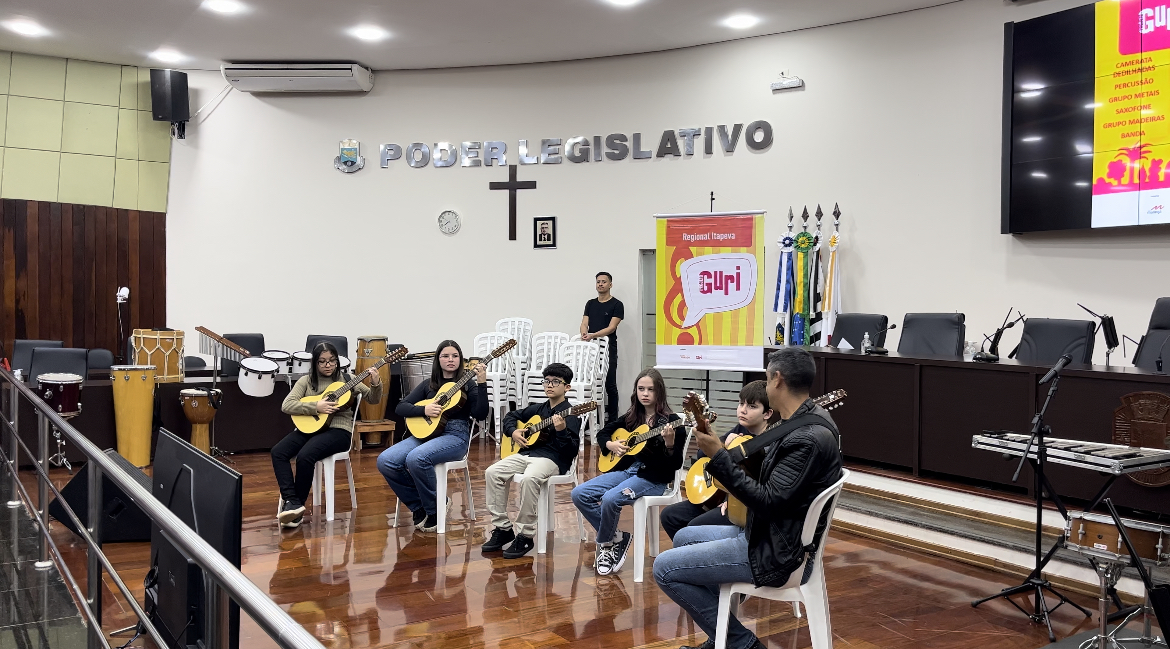 Projeto Guri encanta com audições musicais de encerramento do semestre