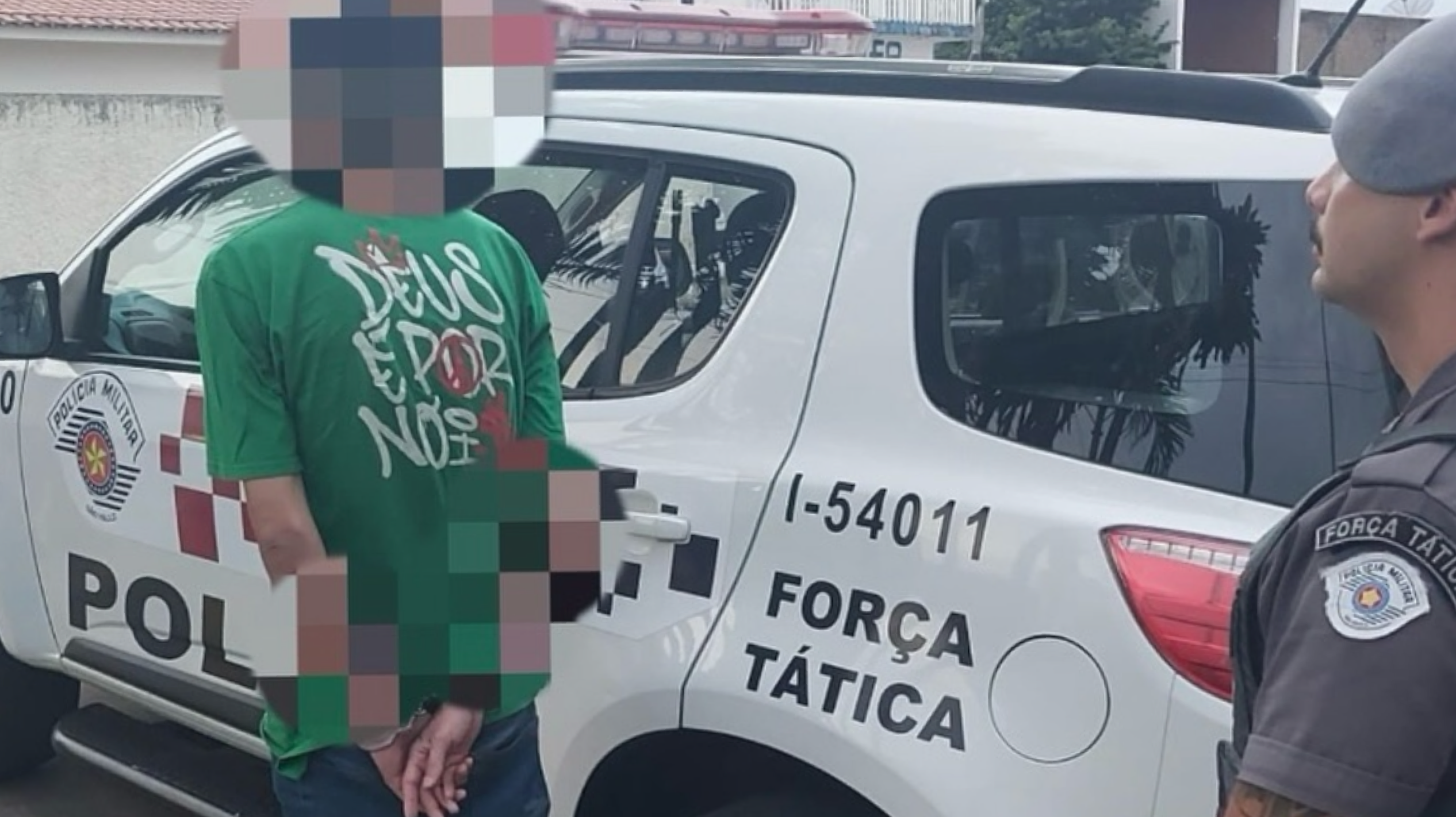 POLÍCIA MILITAR PRENDE INDIVÍDUO PROCURADO PELA JUSTIÇA EM TAQUARIVAÍ
